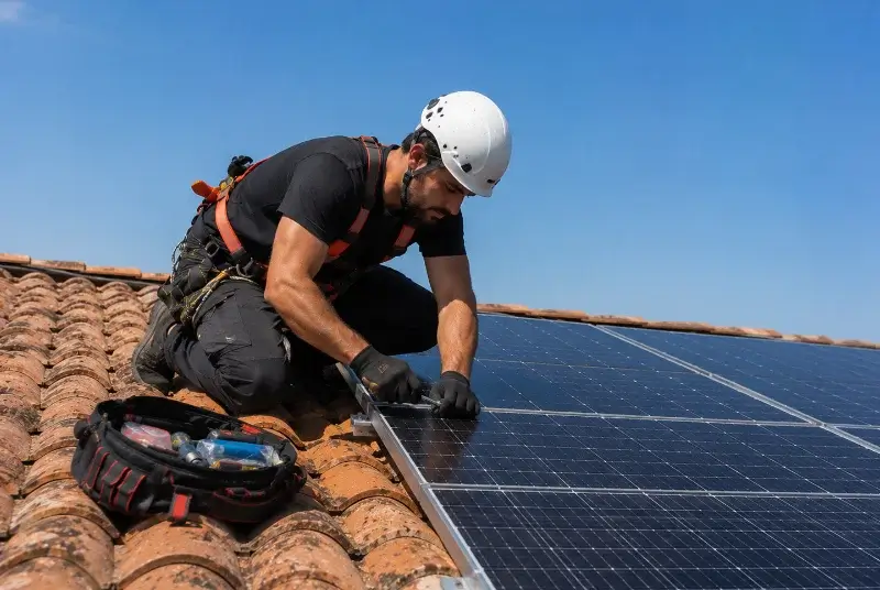 Maintenance et monitoring de panneaux solaires à Guitalens-L'Albarède
